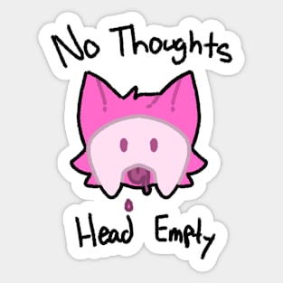 Slime Pup (No thoughts, head empty) Sticker